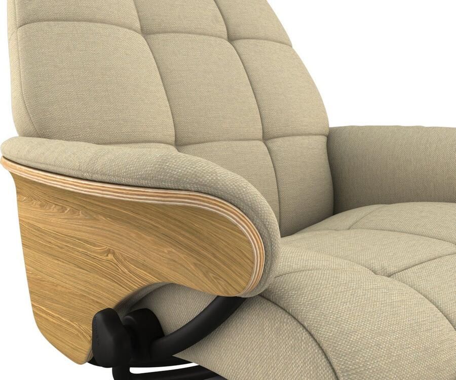 FLEXLUX Relaxfauteuil Skagen relaxfauteuil premium comfort armleuningen draaibaar Scandi - Foto 3