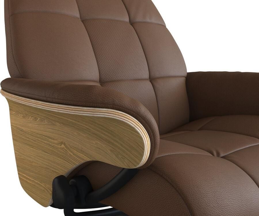 FLEXLUX Relaxfauteuil Skagen relaxfauteuil premium comfort armleuningen draaibaar Scandi - Foto 3