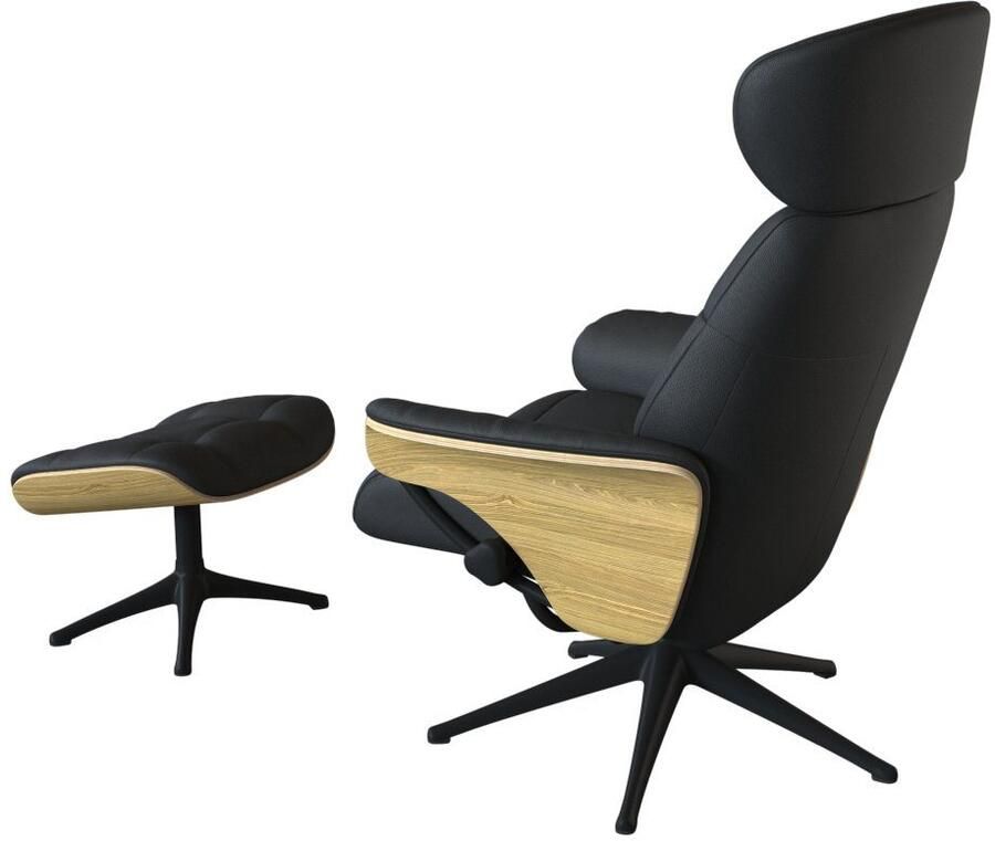 FLEXLUX Relaxfauteuil Skagen relaxfauteuil premium comfort armleuningen draaibaar Scandi - Foto 2