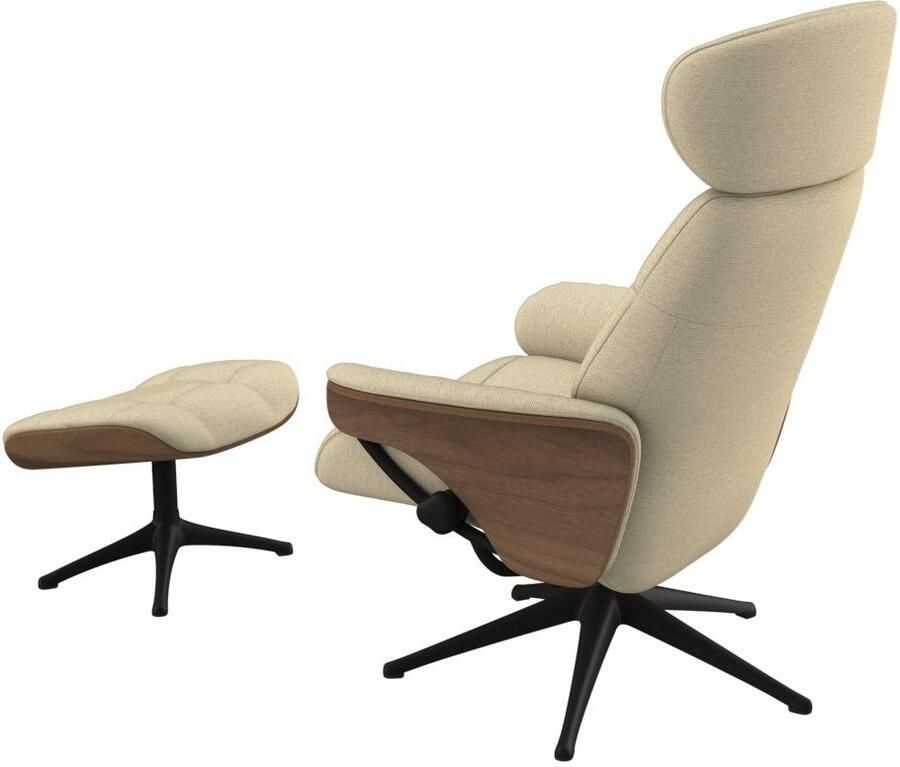 FLEXLUX Relaxfauteuil Skagen relaxfauteuil premium comfort armleuningen draaibaar Scandi - Foto 2