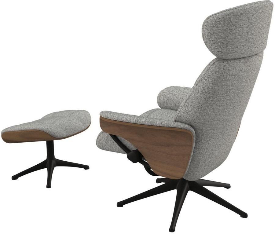 FLEXLUX Relaxfauteuil Skagen relaxfauteuil premium comfort armleuningen draaibaar Scandi - Foto 2