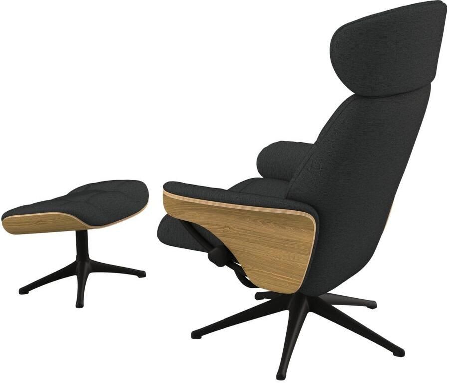FLEXLUX Relaxfauteuil Skagen relaxfauteuil premium comfort armleuningen draaibaar Scandi - Foto 2
