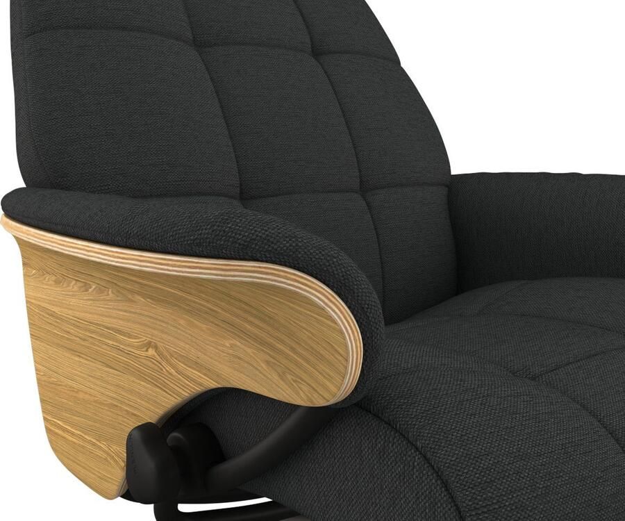 FLEXLUX Relaxfauteuil Skagen relaxfauteuil premium comfort armleuningen draaibaar Scandi - Foto 3