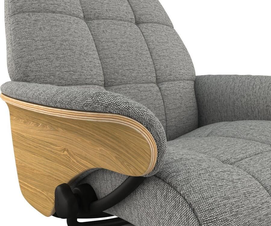 FLEXLUX Relaxfauteuil Skagen relaxfauteuil premium comfort armleuningen draaibaar Scandi - Foto 3