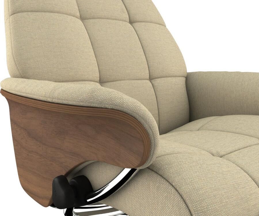 FLEXLUX Relaxfauteuil Skagen relaxfauteuil premium comfort armleuningen draaibaar Scandi - Foto 3