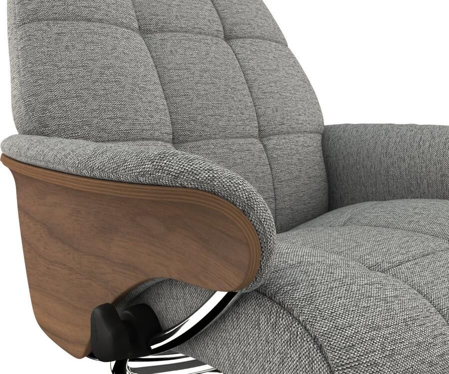 FLEXLUX Relaxfauteuil Skagen relaxfauteuil premium comfort armleuningen draaibaar Scandi - Foto 3