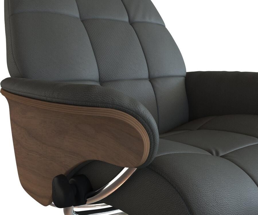 FLEXLUX Relaxfauteuil Skagen relaxfauteuil premium comfort armleuningen draaibaar Scandi - Foto 3