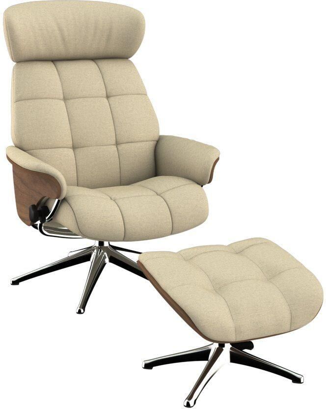 FLEXLUX Relaxfauteuil Skagen relaxfauteuil premium comfort armleuningen draaibaar Scandi - Foto 4