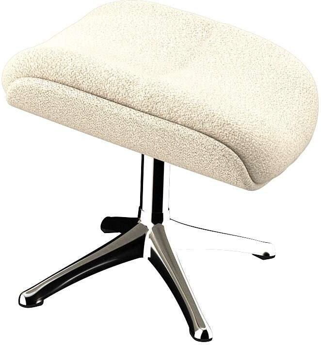 FLEXLUX Voetenbankje Haze Beensteun Scandinavisch Design uitstekend comfort voor beensteun voor een betere ontspanning aluminium voet - Foto 3