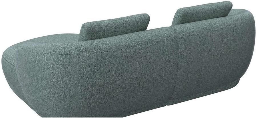 FLEXLUX Zithoek Torino rond L-vorm bankhoek met recamière longchair-sofa - Foto 3