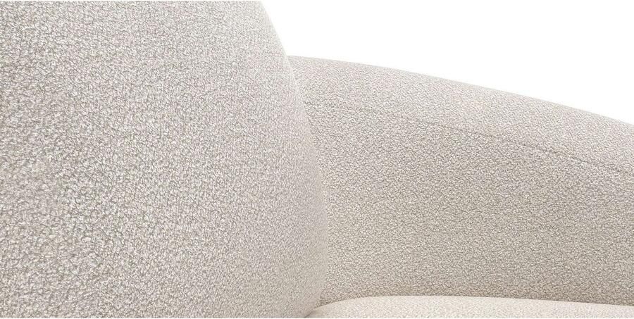 FLEXLUX Zithoek Torino rond L-vorm bankhoek met recamière longchair-sofa