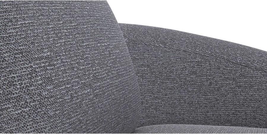 FLEXLUX Zithoek Torino rond L-vorm bankhoek met recamière longchair-sofa - Foto 3