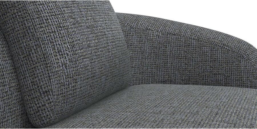 FLEXLUX Zithoek Torino rond L-vorm bankhoek met recamière longchair-sofa - Foto 2