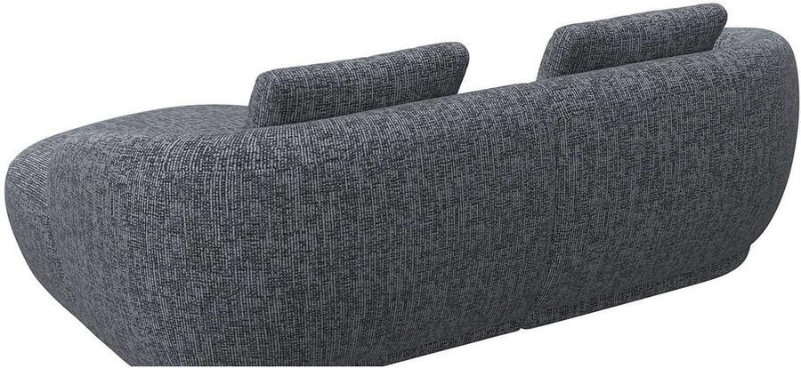 FLEXLUX Zithoek Torino rond L-vorm bankhoek met recamière longchair-sofa - Foto 3