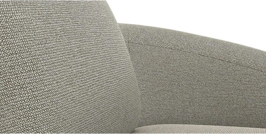 FLEXLUX Zithoek Torino rond L-vorm bankhoek met recamière longchair-sofa - Foto 3