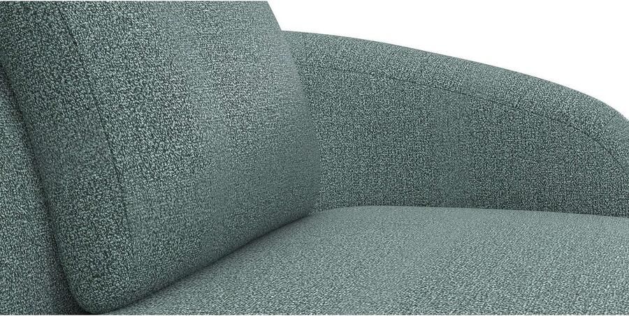 FLEXLUX Zithoek Torino rond L-vorm bankhoek met recamière longchair-sofa - Foto 2