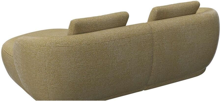 FLEXLUX Zithoek Torino rond L-vorm bankhoek met recamière longchair-sofa - Foto 3