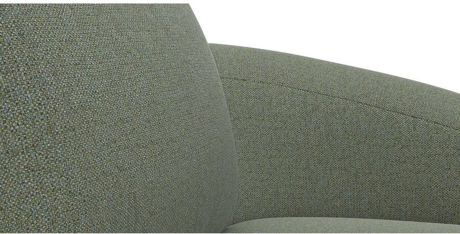 FLEXLUX Zithoek Torino rond L-vorm bankhoek met recamière longchair-sofa