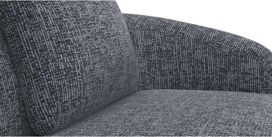 FLEXLUX Zithoek Torino rond L-vorm bankhoek met recamière longchair-sofa - Foto 2