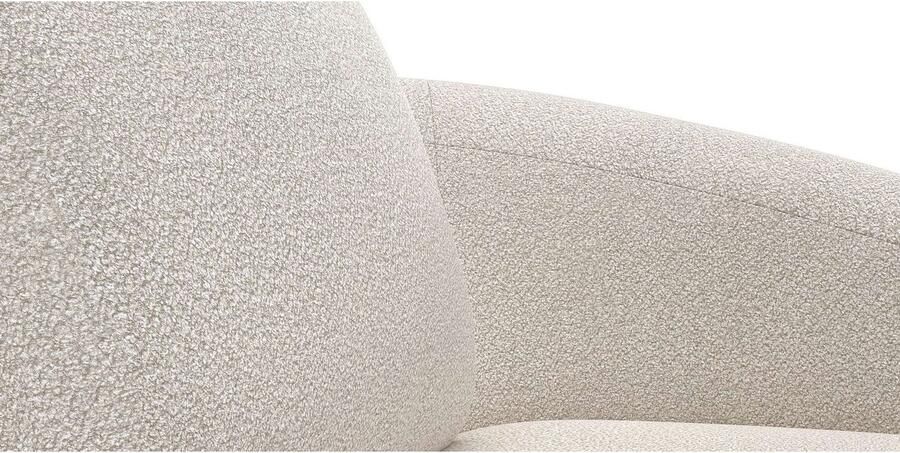 FLEXLUX Zithoek Torino rond L-vorm bankhoek met recamière longchair-sofa - Foto 3