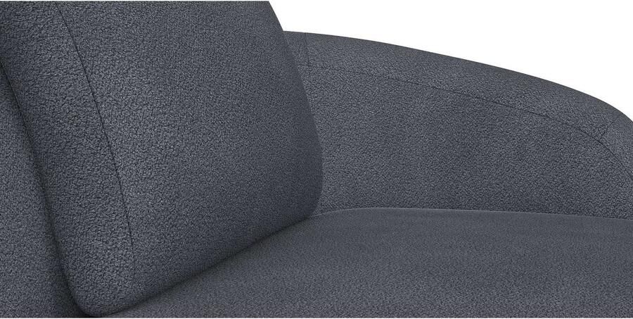 FLEXLUX Zithoek Torino rond L-vorm bankhoek met recamière longchair-sofa - Foto 2