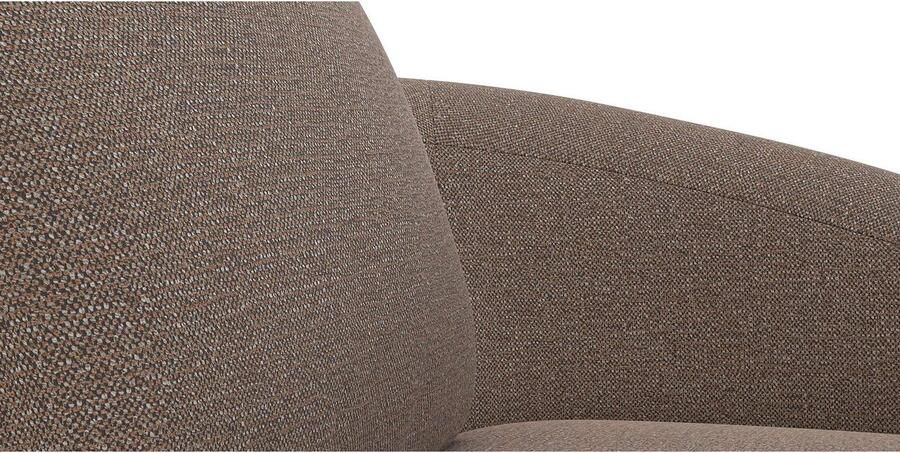 FLEXLUX Zithoek Torino rond L-vorm bankhoek met recamière longchair-sofa - Foto 3