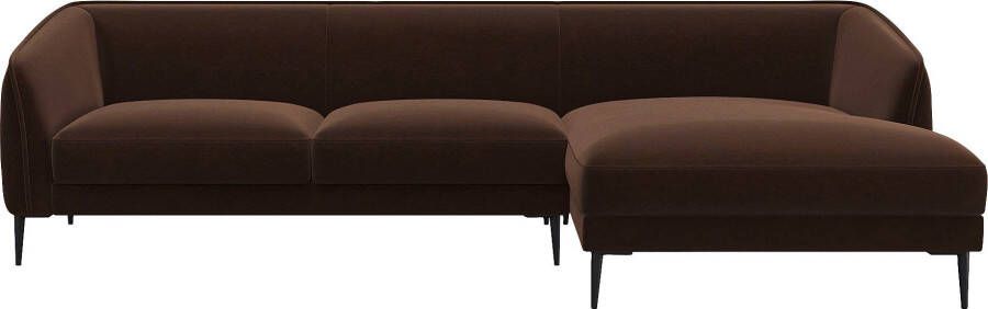 FLEXLUX Hoekbank Belle designbank L-vorm BxD 288x149 cm Scandinavisch design in een sublieme verwerking - Foto 7