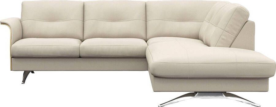 FLEXLUX Hoekbank Glow super comfortabel door hoogwaardige zitconstructie met binnenvering L-vorm - Foto 7