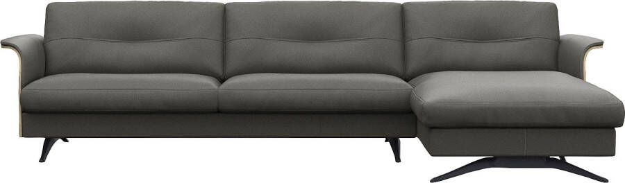 FLEXLUX Hoekbank Glow super comfortabel door hoogwaardige zitconstructie met binnenvering L-vorm - Foto 7