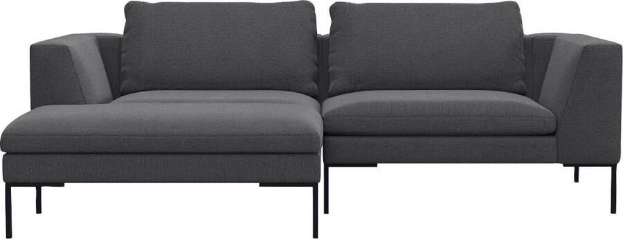 FLEXLUX Hoekbank Loano super comfortabel zitcomfort door koudschuim in de zitting L-vorm - Foto 7