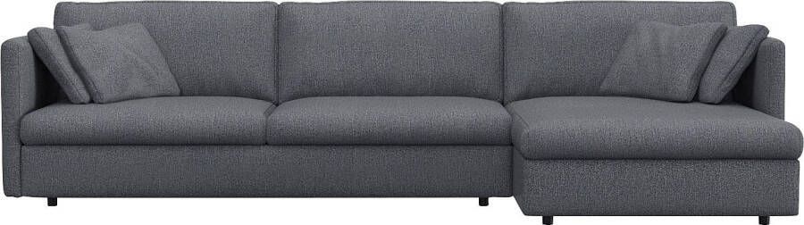 FLEXLUX Hoekbank Lovane Zacht en zeer comfortabel grote zitdiepte op koudschuim inclusief sierkussen - Foto 7