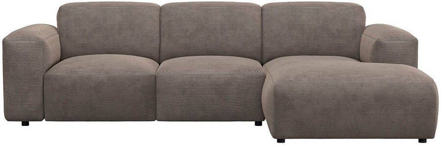 FLEXLUX Hoekbank Lucera Chaise longue rechts of links L-vorm comfortabel - Foto 8