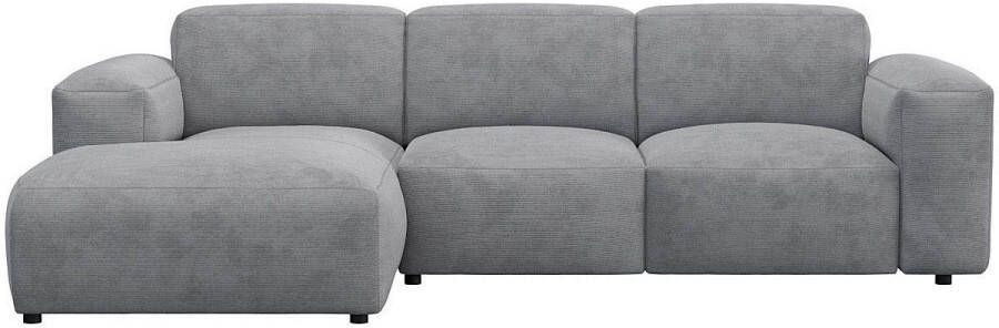 FLEXLUX Hoekbank Lucera Chaise longue rechts of links L-vorm comfortabel - Foto 7
