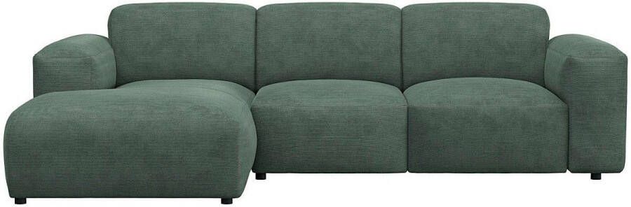 FLEXLUX Hoekbank Lucera Chaise longue rechts of links L-vorm comfortabel - Foto 5