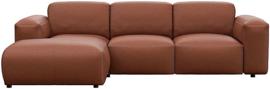 FLEXLUX Hoekbank Lucera Chaise longue rechts of links L-vorm comfortabel - Foto 7