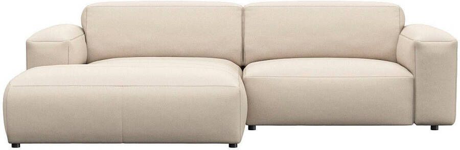 FLEXLUX Hoekbank Lucera Chaise longue rechts of links L-vorm comfortabel - Foto 7