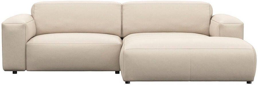 FLEXLUX Hoekbank Lucera Chaise longue rechts of links L-vorm comfortabel - Foto 7