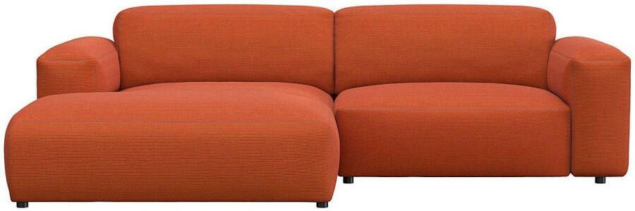 FLEXLUX Hoekbank Lucera Chaise longue rechts of links L-vorm comfortabel - Foto 7