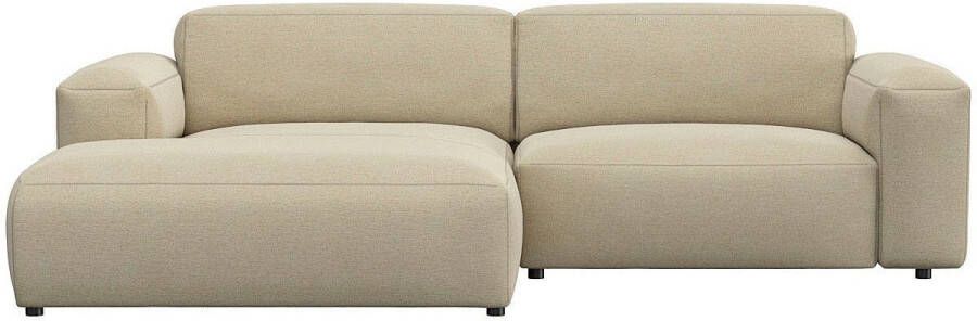 FLEXLUX Hoekbank Lucera Chaise longue rechts of links L-vorm comfortabel - Foto 7