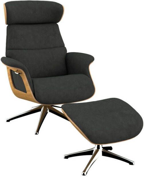 FLEXLUX Relaxfauteuil Clement Relaxstuhl Polstersessel Liegesessel TV-Stuhl Relaxfauteuil hoog comfort ergonomische zithouding verstelbare rugleuning