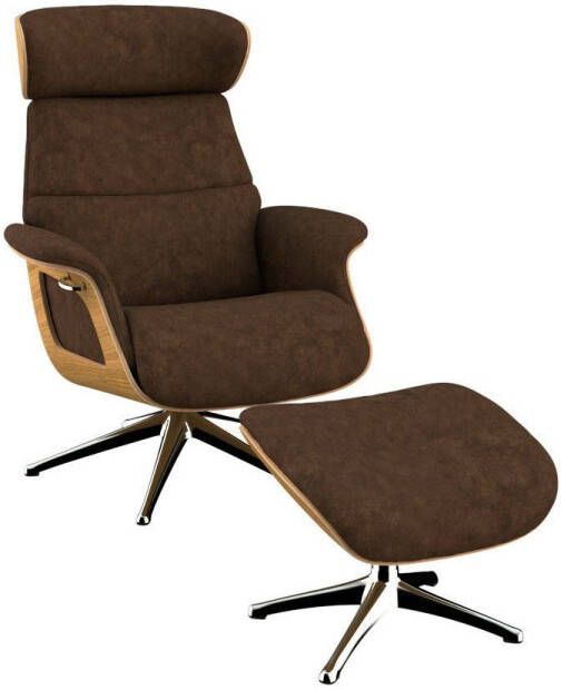 FLEXLUX Relaxfauteuil Clement Relaxstuhl Polstersessel Liegesessel TV-Stuhl Relaxfauteuil hoog comfort ergonomische zithouding verstelbare rugleuning