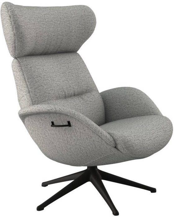 FLEXLUX Relaxfauteuil Relaxchairs More Eersteklas comfort rug- en hoofdsteunverstelling draaibaar zwarte voet - Foto 9