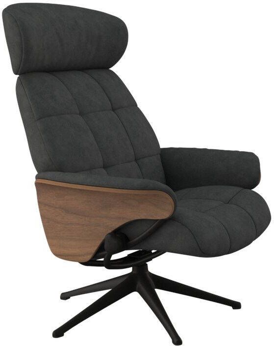 FLEXLUX Relaxfauteuil Relaxchairs Skagen Relaxfauteuil hoog comfort ergonomische zithouding verstelbare rugleuning