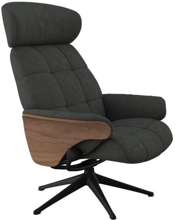 FLEXLUX Relaxfauteuil Relaxchairs Skagen Relaxfauteuil hoog comfort ergonomische zithouding verstelbare rugleuning