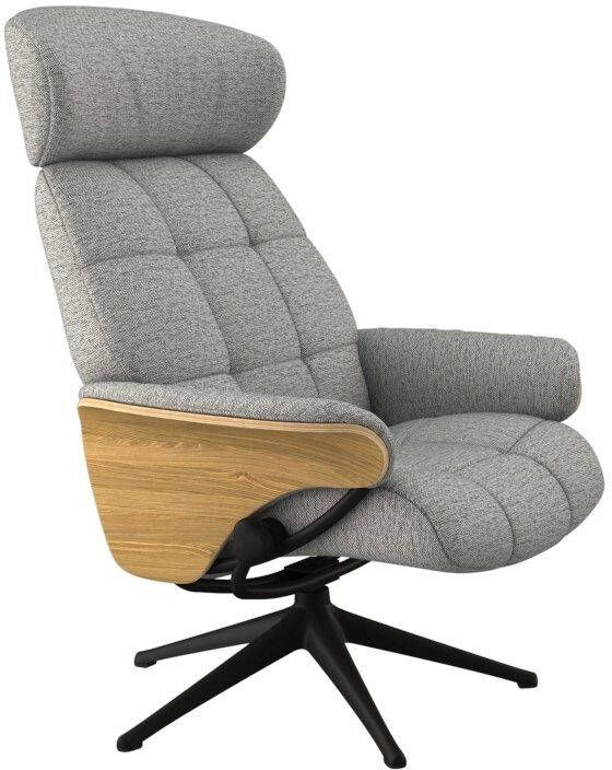 FLEXLUX Relaxfauteuil Relaxchairs Skagen Relaxfauteuil hoog comfort ergonomische zithouding verstelbare rugleuning