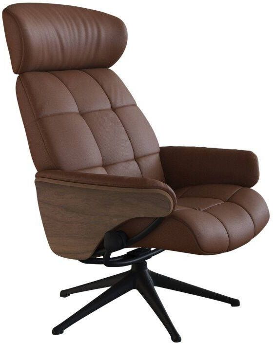 FLEXLUX Relaxfauteuil Relaxchairs Skagen Relaxfauteuil hoog comfort ergonomische zithouding verstelbare rugleuning