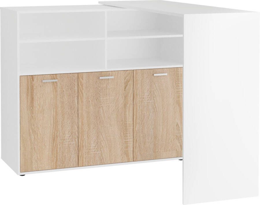 FMD Bartafel Soest uitklapbaar ook als bureau in je home office - Foto 5