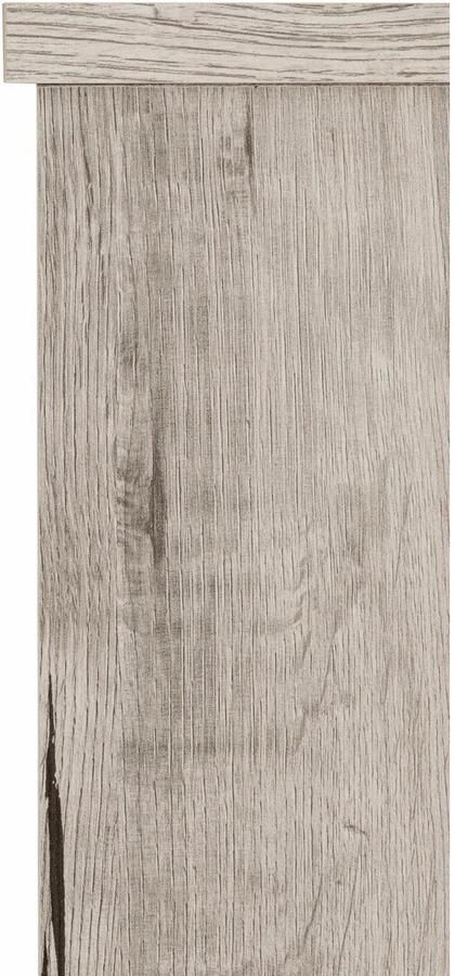 FMD Bureau met zijschappen 117x73x75 cm zandeikenkleurig - Foto 11