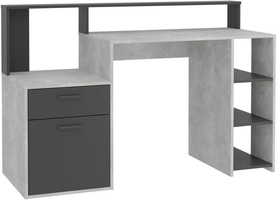 FMD Bureau met kast Bolton met 3 open vakken - Foto 5