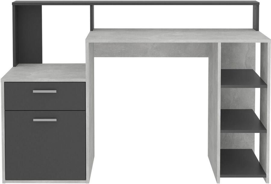 FMD Bureau met kast Bolton met 3 open vakken - Foto 4